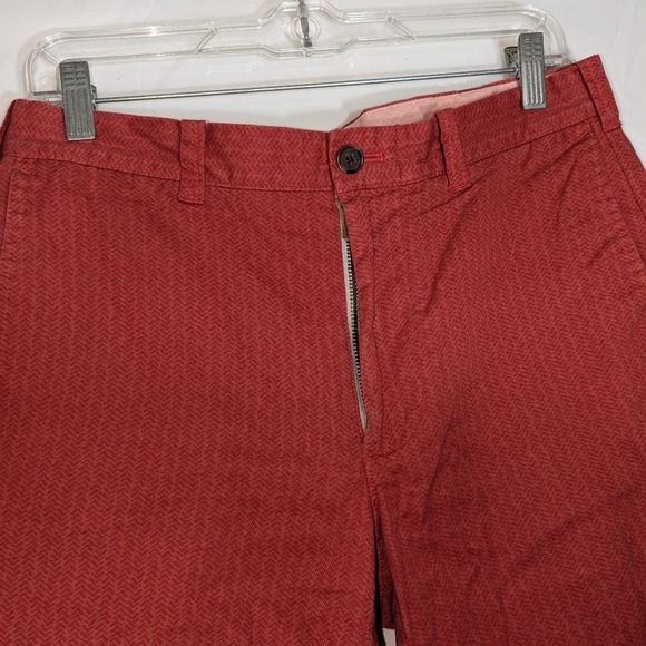 J Crew Shorts Mens 31W Pink Salmon Gramercy Chinos Flat Front 8.5" Preppy A040 - Picture 5 of 14